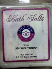Соль для ванны с микрогидрином (мощный антиокидант) 624г.