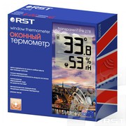 Цифровой оконный термогигрометр на липучке Rst 01278 скидка 35 %